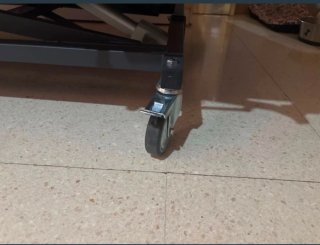 Cama articulada eléctrica Gerialine azul