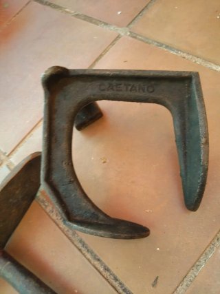 Yunque zapatero artesanal hierro forjado vintage