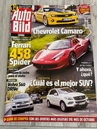 Revista de coches AutoBild N 306