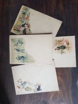 Antiguas postales francesas para escribir