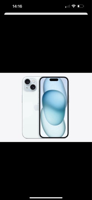 iPhone 15 Plata/Blanco