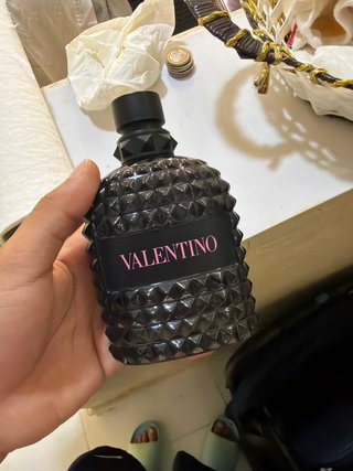 Perfume Valentino Negro y Rosa
