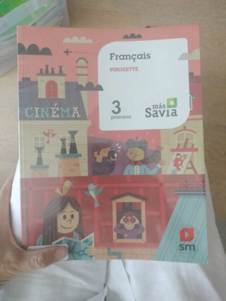 Français, 3 Primaria Pirouette : Más Savia