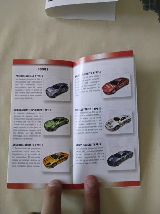 RIDGE RACER PSP CARÁTULA Y MANUAL PAL ESP