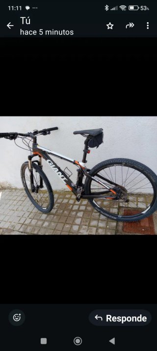 Vendo bicicleta de montaña rígida Giant XtC Advanc