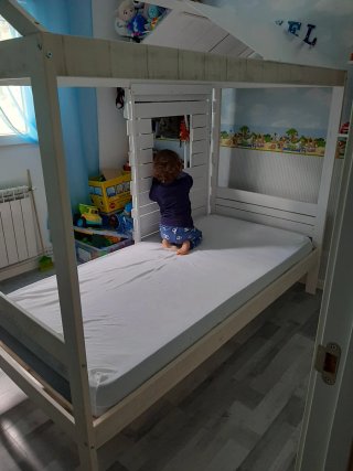 Cama infantil casita