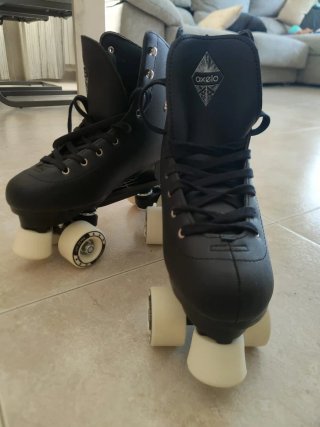 Patines Quad Negros decathlon