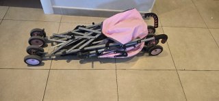 Silla de paseo Asalvo rosa