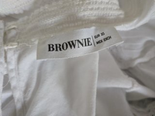Blusa Brownie Blanca Talla XS