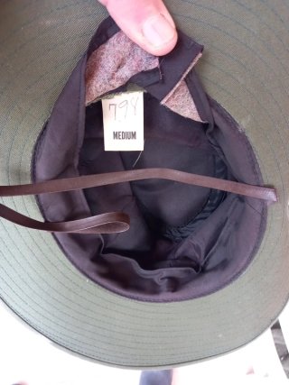 Old US Army Vietnam Era Cappello da Sole Sun Hat