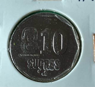 L#643 4 Monedas de Ecuador (1991) – SIN CIRCULAR