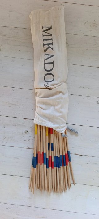 Juego Mikado Gigante con Bolsa