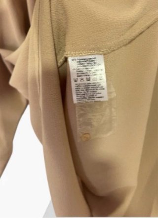 * Talla 4XL 48). Blusa fluida manga larga