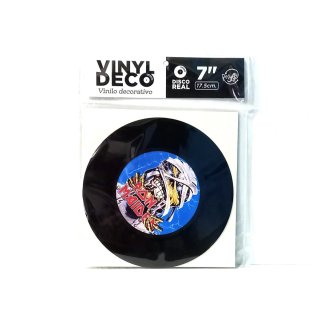 Vinilo decorativo "Iron Maiden".