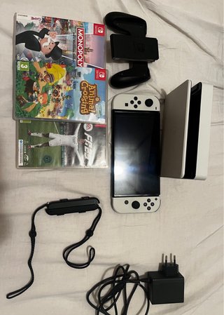 Nintendo Switch OLED Blanca