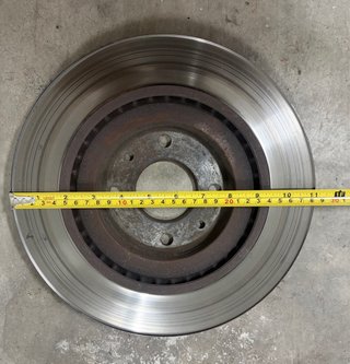 Discos de freno ventilados 280mm 4x100