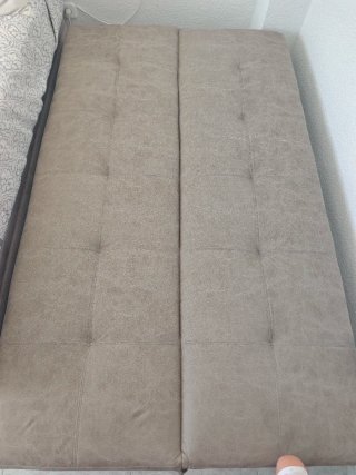 Sofá Cama Beige/Marrón