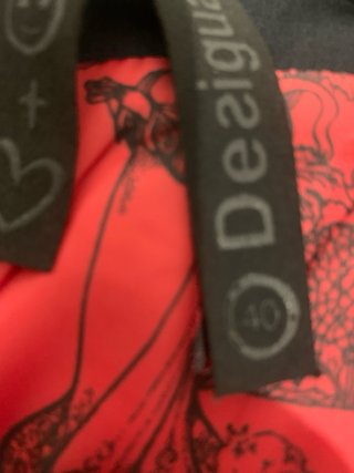 Vestido Desigual Negro y Blanco Talla M