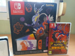 Nintendo Switch OLED Edicion Escarlata y Purpura