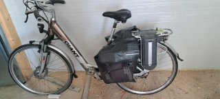 2 Bicicletas Gazelle y geant  Eléctricas Casi Nuev