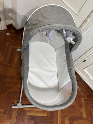 Moisés para bebé gris Kinderkraft