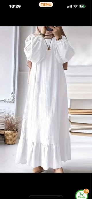 Vestido blanco largo