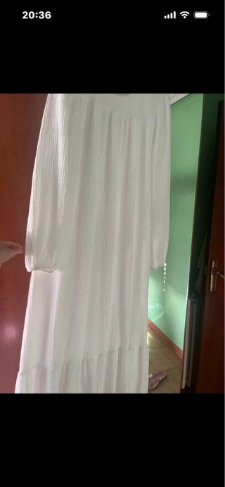Vestido blanco largo