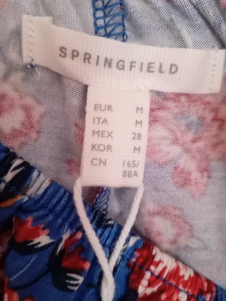 Blusa azul Springfield