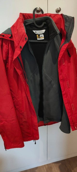 Chaqueta Columbia Talla S Roja