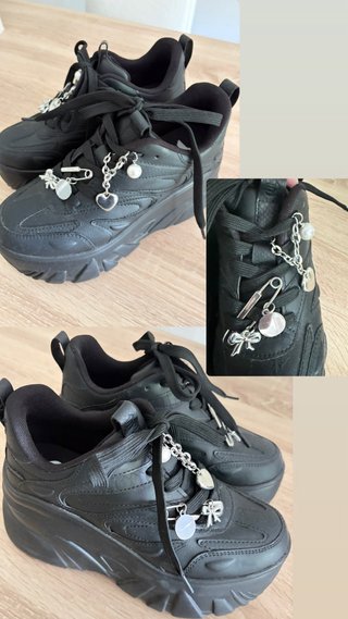 Zapatillas Bershka Plataforma con Charms