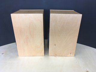 Altavoces de madera