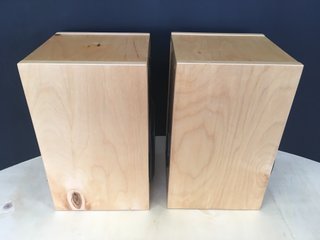 Altavoces de madera