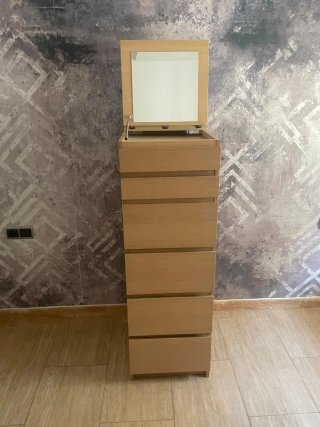 Cómoda Cajonera Madera Clara IKEA