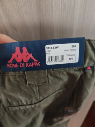 Pantaloni Robe di Kappa Verde Oliva