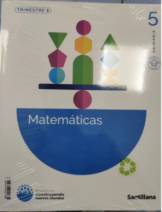 Nuevo. 5 Primaria. Matemáticas. Santillana.