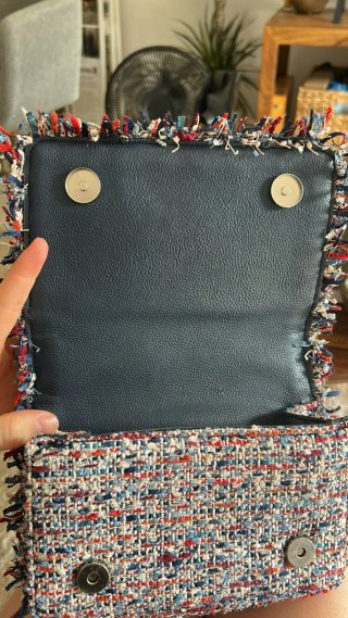 Bolso Parfois multicolor con flecos