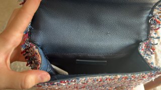 Bolso Parfois multicolor con flecos