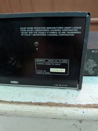 Impianto Stereo Sony CDP-H3600 ST-H3600 TC-H2600
