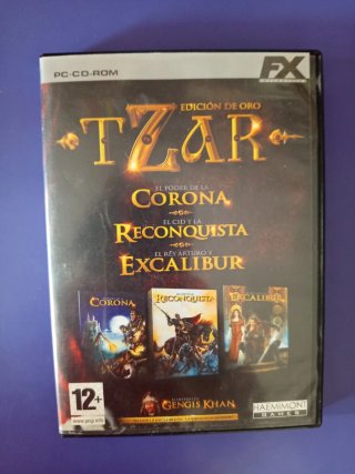 PC CD-ROM Tzar Edición de Oro FX
