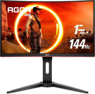 Monitor Curvo AOC 24 144Hz 1ms Full HD