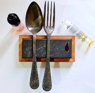 Cubiertos antiguos plata placada