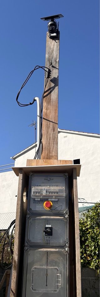 Cuadro Eléctrico Obra Provisional + Cámara