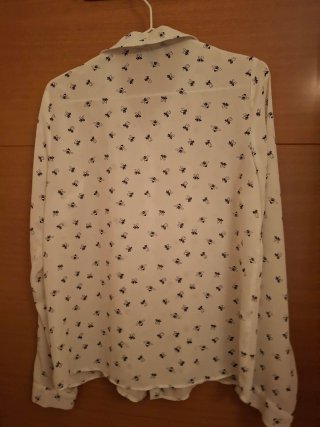 Camisa casual estampado de insectos