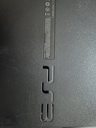 Consola Sony PS3 Negra. 160GB. SIN MANDOS.4 juegos
