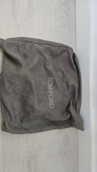 Bandolera Tom Ford Negra Piel
