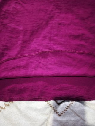 Blusa morada con botones