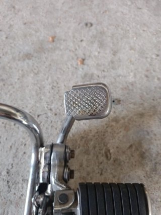 Soporte estribera freno Yamaha Virago 535