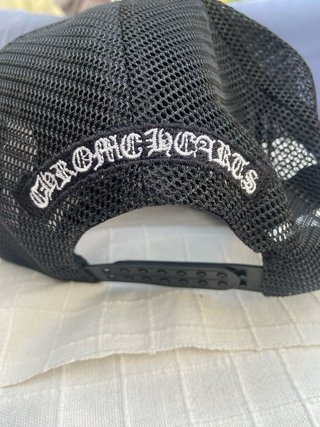 Gorra Trucker Chrome Hearts Negra y Blanca