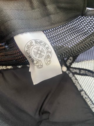 Gorra Trucker Chrome Hearts Negra y Blanca