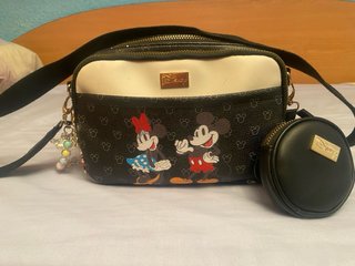Bolso Disney bandolera Mickey y Minnie